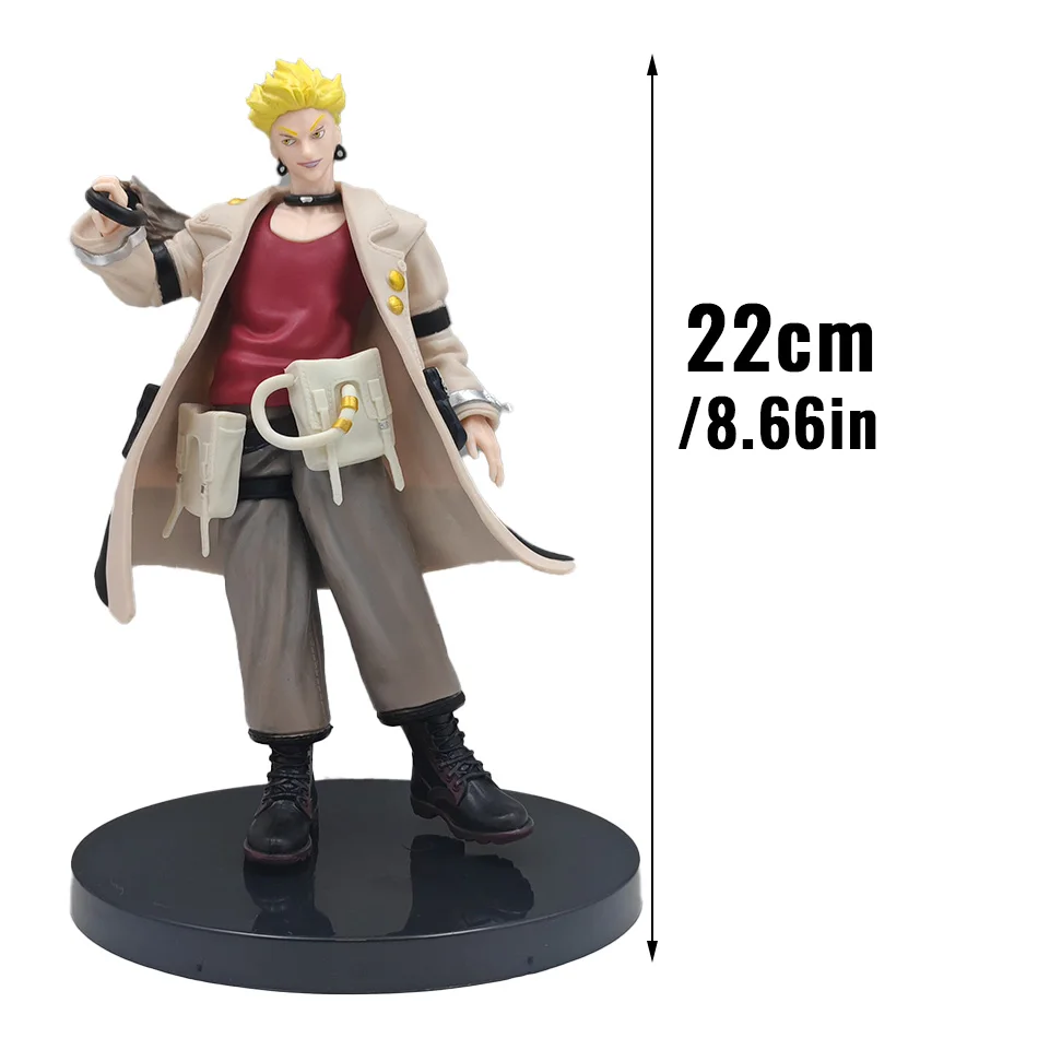 GACHIAKUTA Anime Figura Riyo Rudo Surebrec Action PVC Figure Collezione di personaggi Serie Modello Ornamenti Giocattoli Regali di Natale