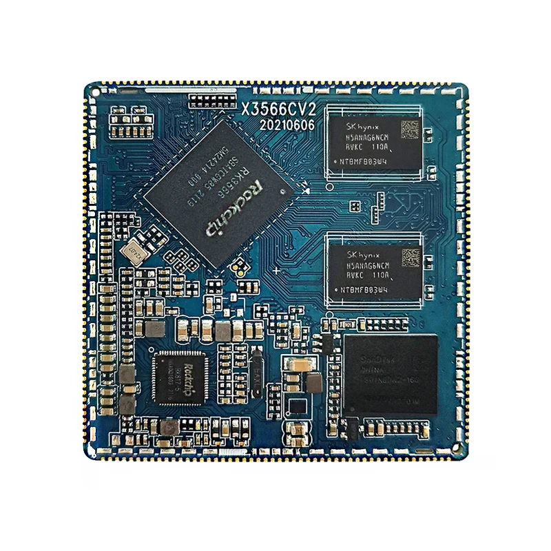 Smartfly X3566 core board Rockchip RK3566 IoT open source artificial intelligence NPU/GPU industrial control ARM G52 2EE