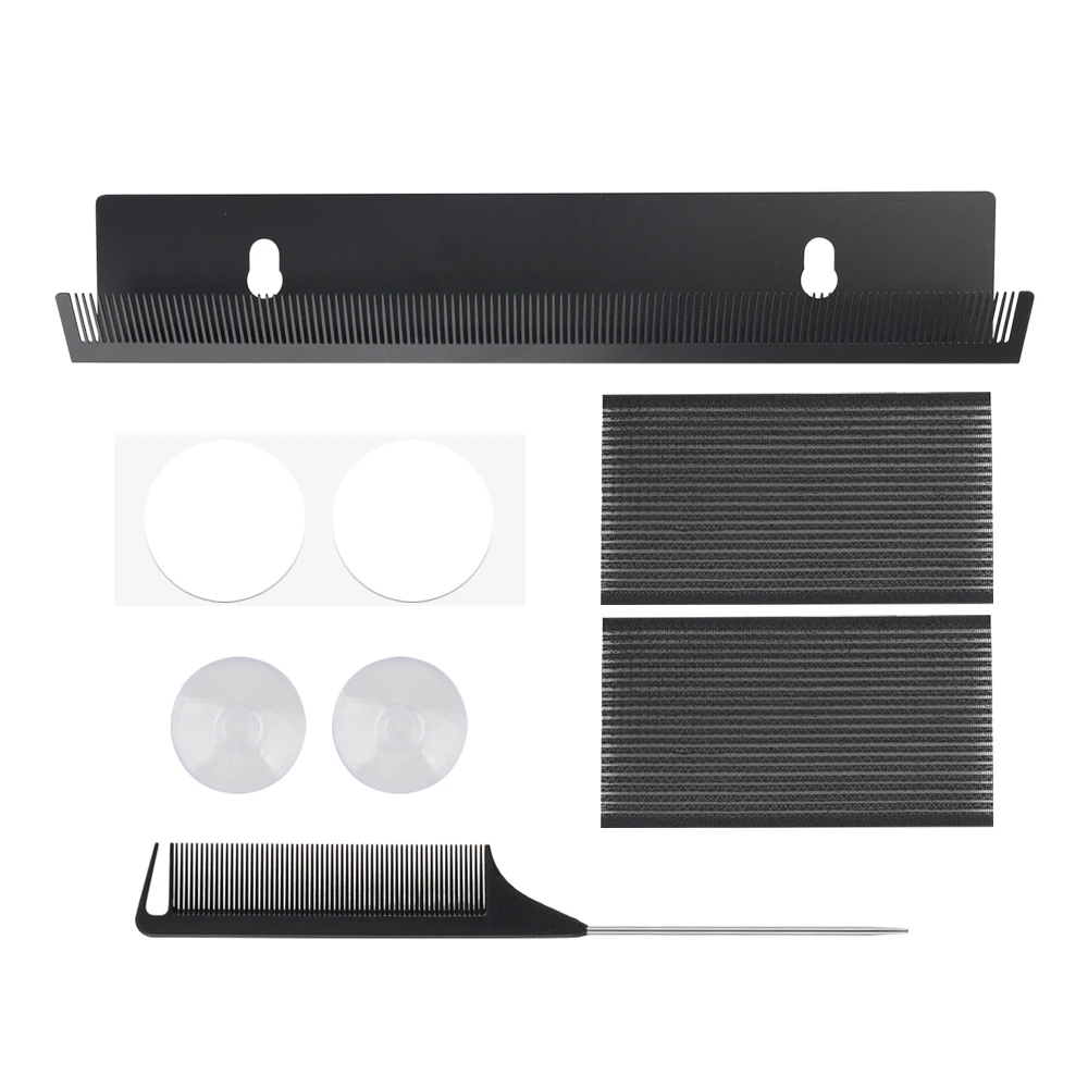 

Lanshii Wall-Mounted Hair Extension Holder – Durable Rack for Styling, Washing, Drying & Storage – Fits Clip-In & Braid Hair