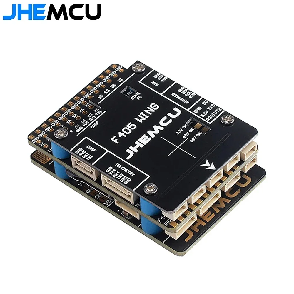 AvaCoreJHEMCU F405 Wing INAV Flight Controller W/ Built-in Barometer Gyroscope OSD Blackbox & BEC For RC FPV Fixed-Wing Airplane