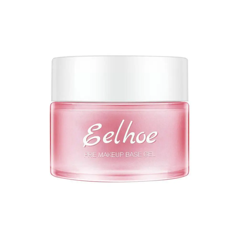 Gel de Poros Invisíveis para Pré-Maquiagem Primer de Poros, Corretivo de Pele Delicada, Prime Cream, Base de Base Líquida, Matte Natural, T6K5