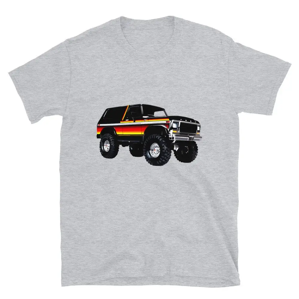 Retro Sunset Bronco  T Shirt