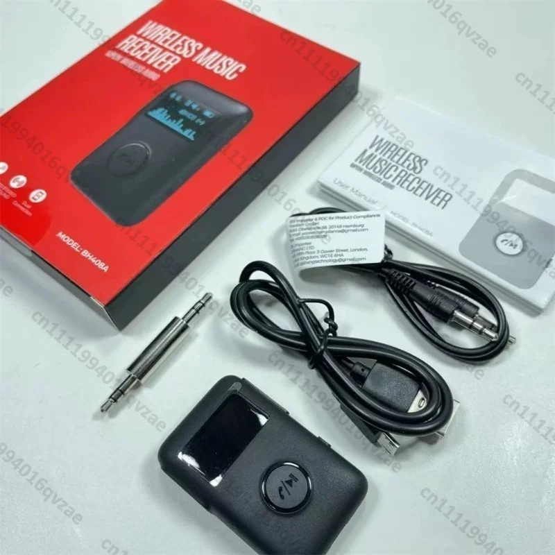 Original Boxed 408 Bluetooth Receiver of Well-known North American Brand, Long Standby Battery Life, Small and Light
