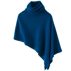 Shoulder Protection Shawl Coat Top For Women Autumn Winter Cloak Jacket Versatile Fashion Korean Style Pullover Jacket Female