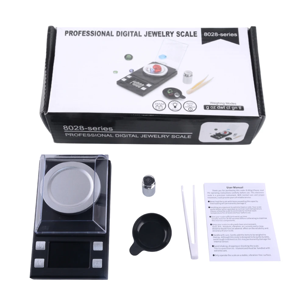 Imagem -06 - Yieryi-mini Balança Eletrônica Digital Miligrama Peso Portátil Alta Precisão Jóias de Bolso 0001 100g 50g 20g 10g