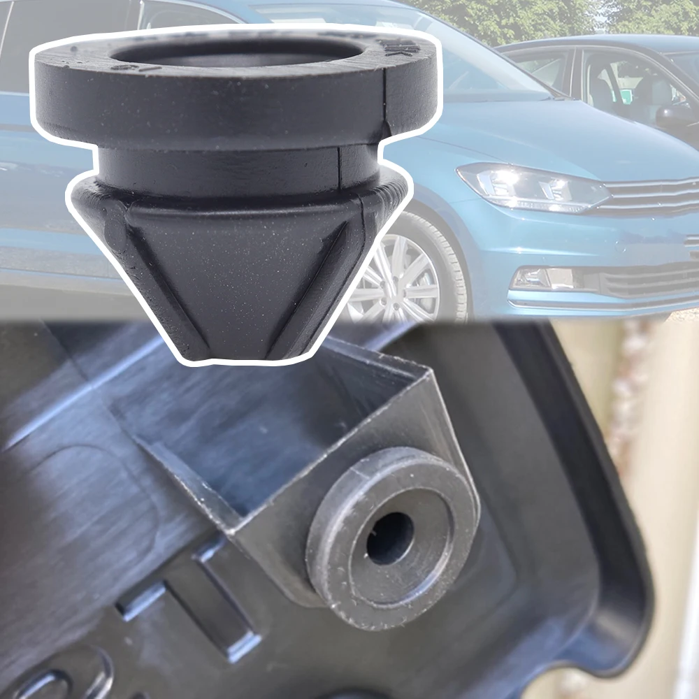 For VW Touran 5T 2015 2016 2017 2018 2019 2020 2021 2022 Car Filter Intake Rubber Buffer Block Grommet Hood Cushion 07C133588