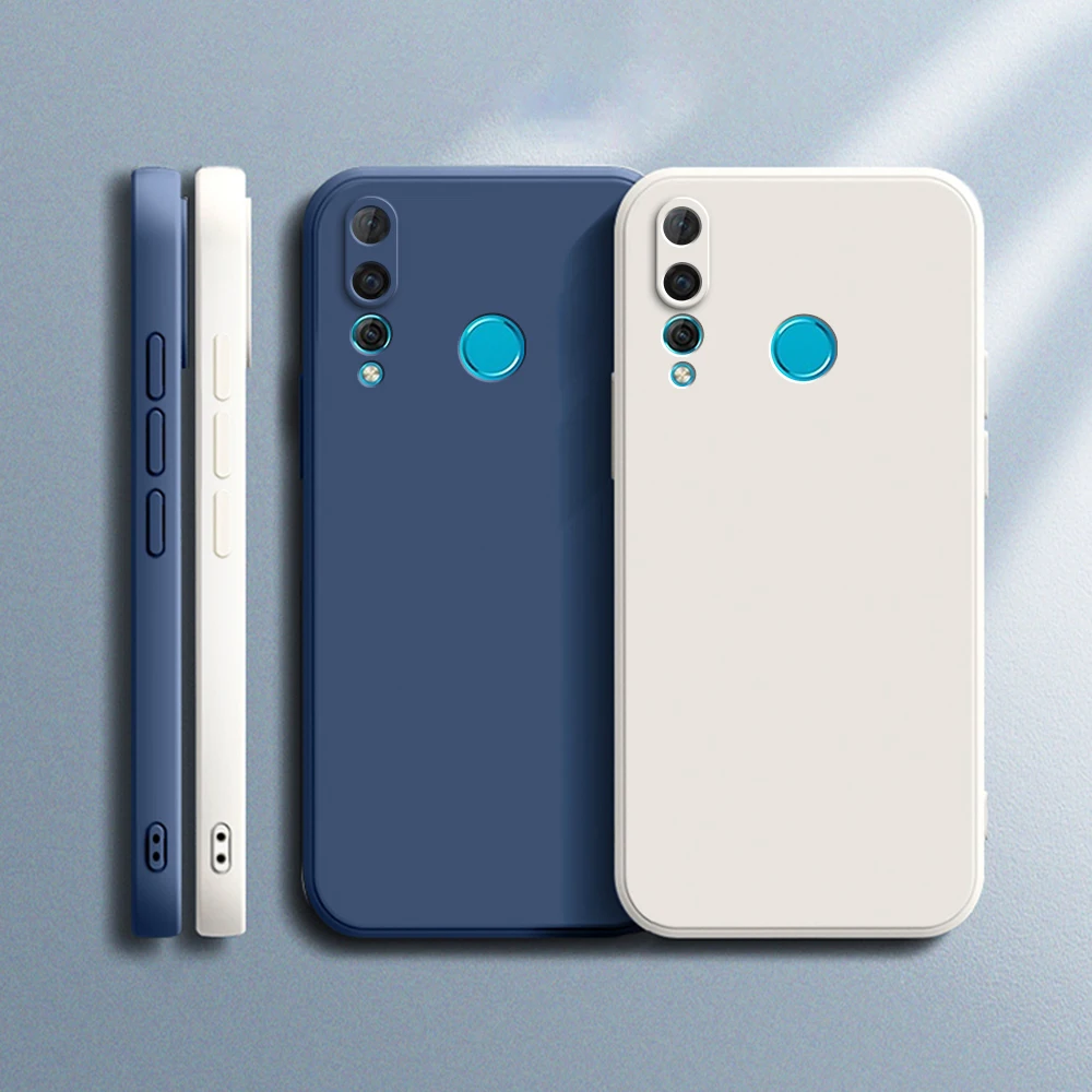 Original Phone Case for Huawei P30 Lite Lens Protection Square Matte Silicone Case For Huawei P30Lite P30 Lite Cover Fundas