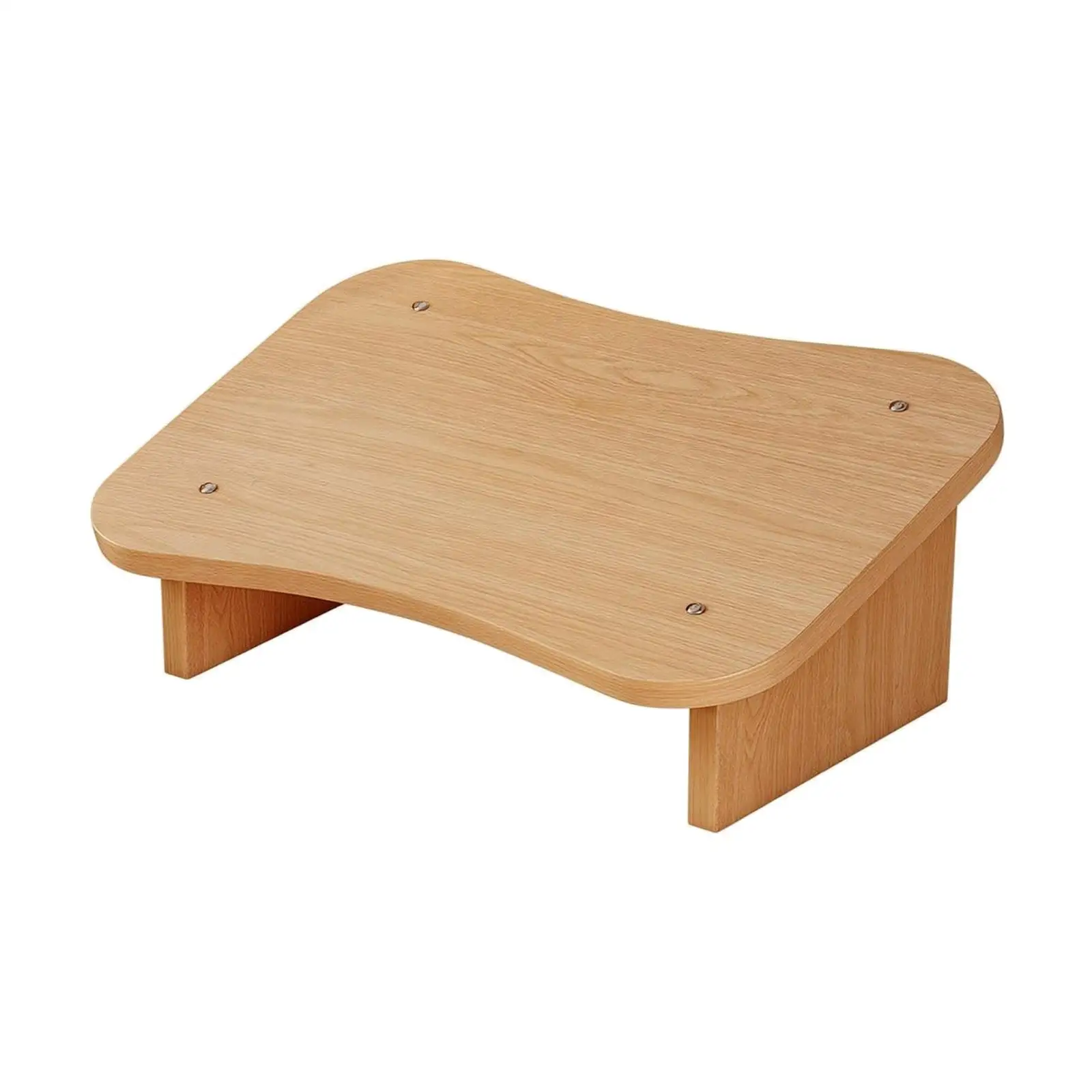 Desk Foot Rest Wood Stool for Office Comfortable Leg Elevation Support for Long Sitting Hours