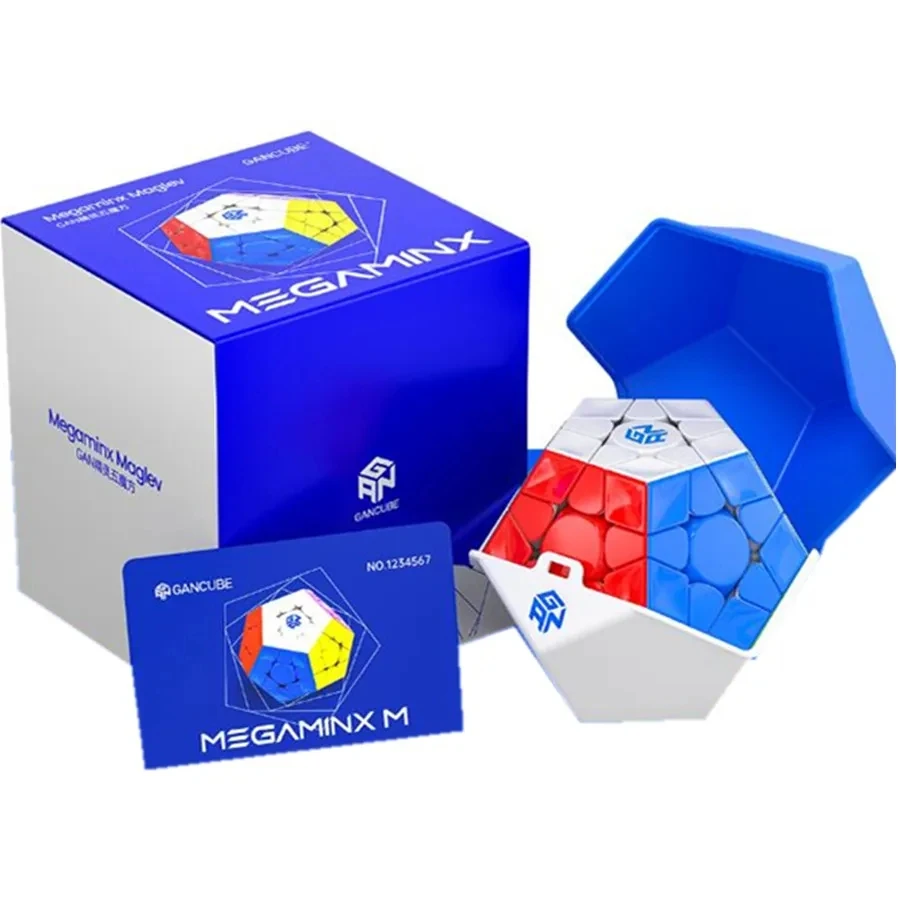 

GAN Megaminx Магнитный УФ магический скоростной куб без наклеек 3x3 Куб ВОЛШЕБНЫЙ пазл Профессиональный пазл игрушки для детей G