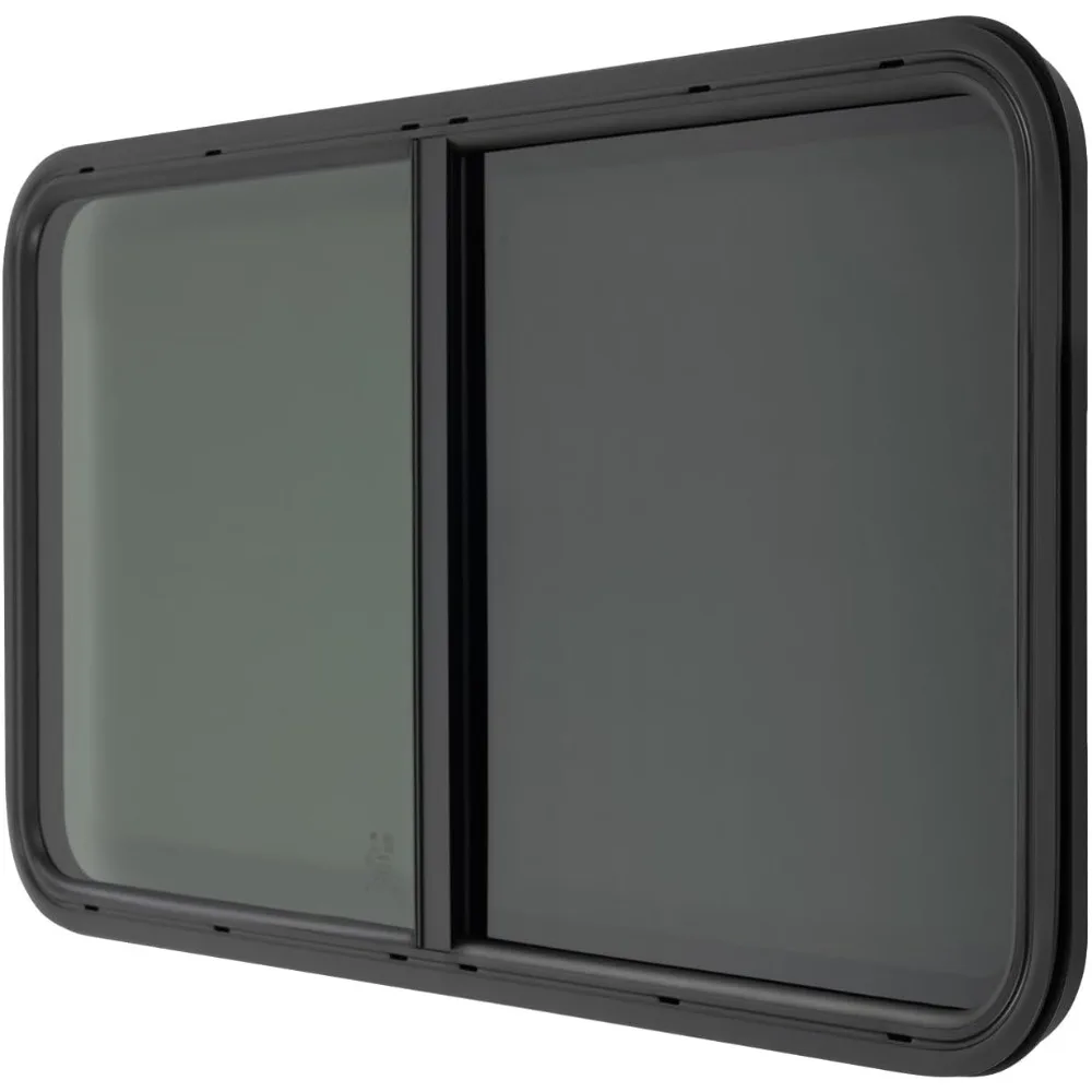 نافذة RV منزلقة أفقية على شكل دمعة، 42 عريضة × 22 مرتفعة لمقطورات التخييم #1