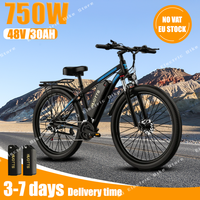 DOUTTS C29 Electric Bike 750W Brushless Motor 48V30AH Dual Lithium battery Aldult E bike 29 inch Tire Mountain Electric Bicycle