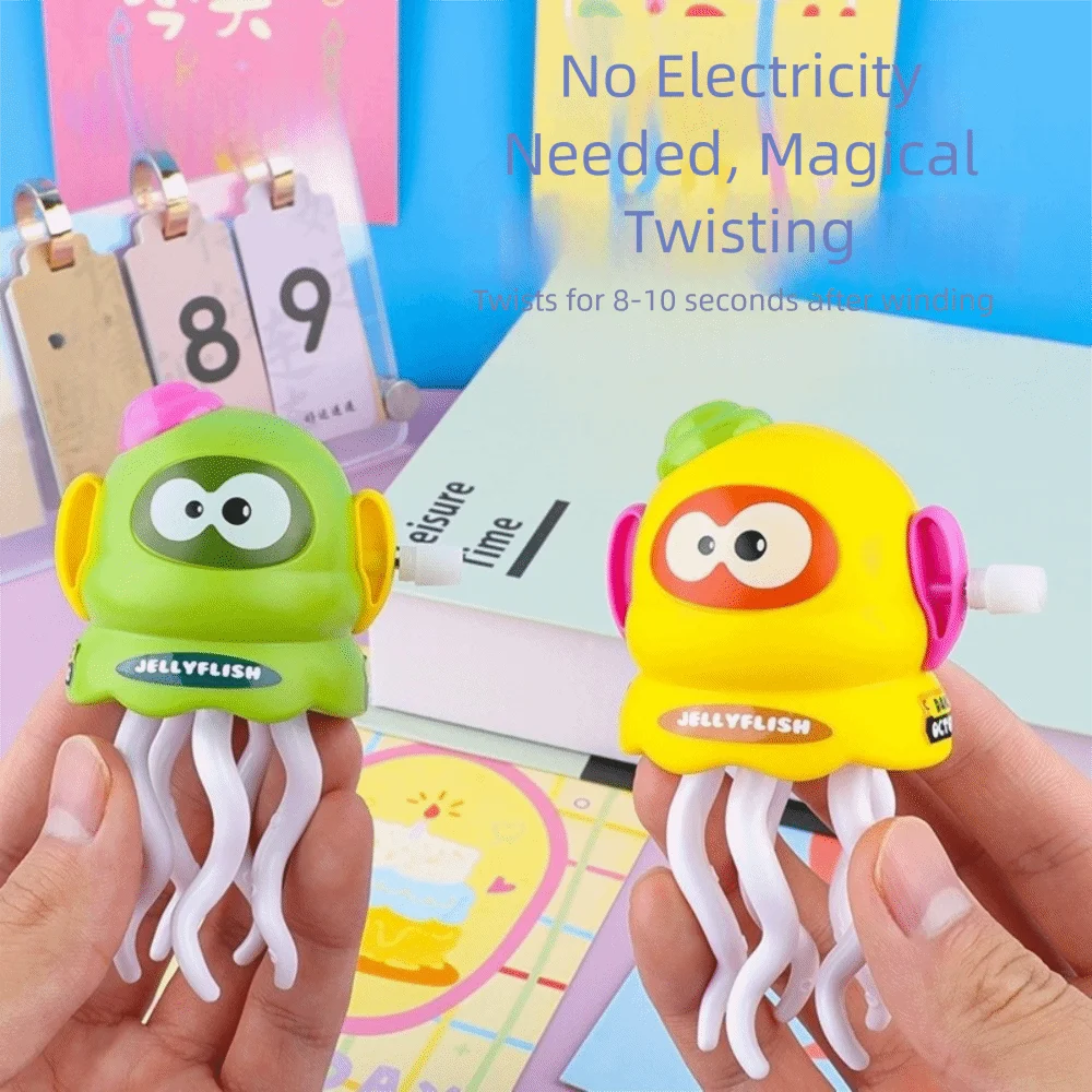 

Magic Dancing Octopus Toy Crawling Dancing Clockwork Smart Tentacle Explorer Automatic Obstacle Sensor Auto-Dance Octopus Toys
