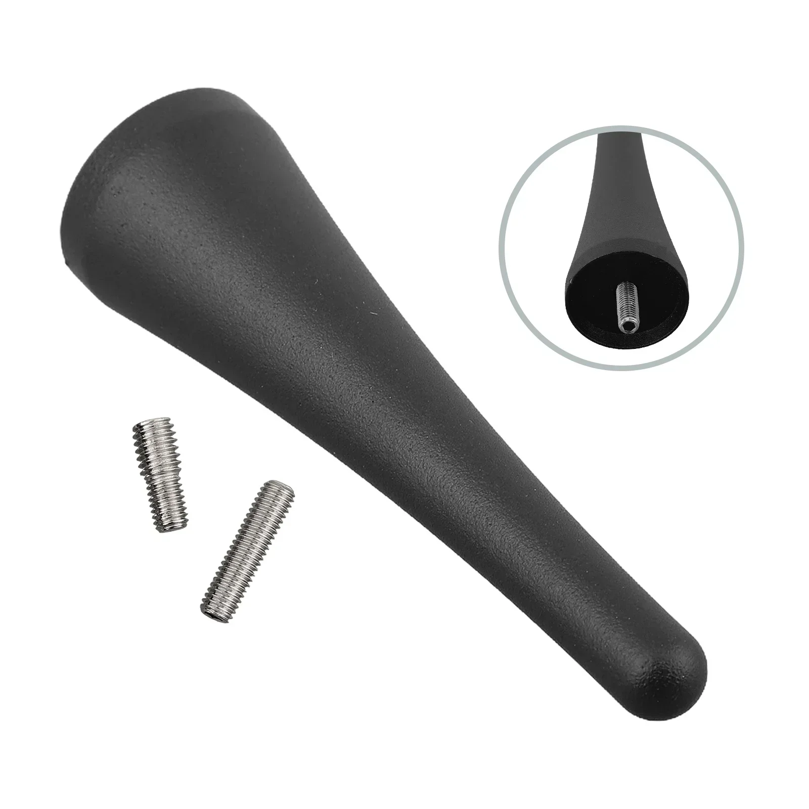 

For Mazda For Miata Mast Radio Antenna Antenna Mast Radio Black 3 8x1 06 Inch 9 6x2 7cm Aluminum Black For Mazda