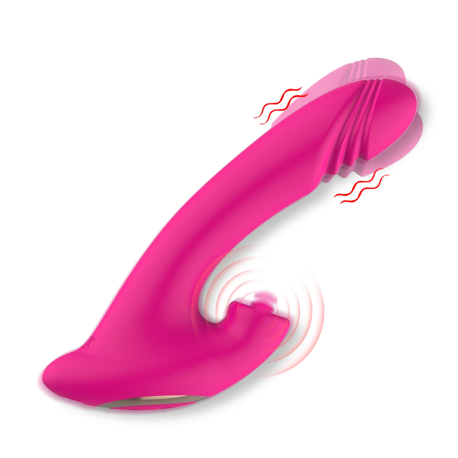 Dual Motor G Spot Vibrator for Women, Clitoral Stimulator Rabbit Vibrator, 10 Modes Waterproof Silicone Female Adult Sex Toy