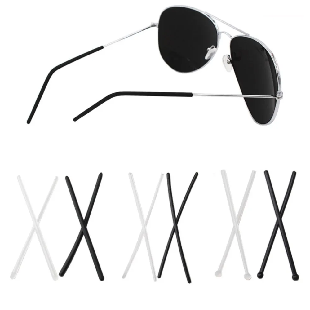 

20pcs New Anti Slip Glasses Temple Tips Accessories Optical Frame Temples Eyeglasses Silicone Temple tip