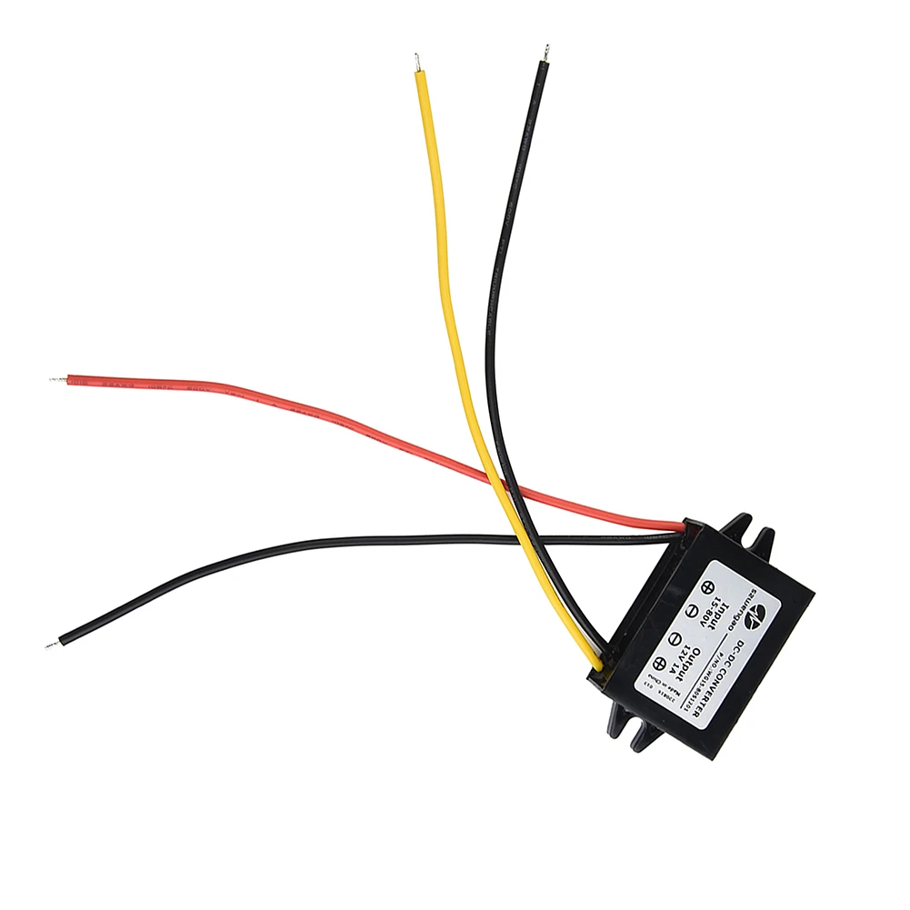 High quality Thermal Conductive Silicone Potting 12V DC DC Step Down Module Converter for 15 80V Input Voltage Range