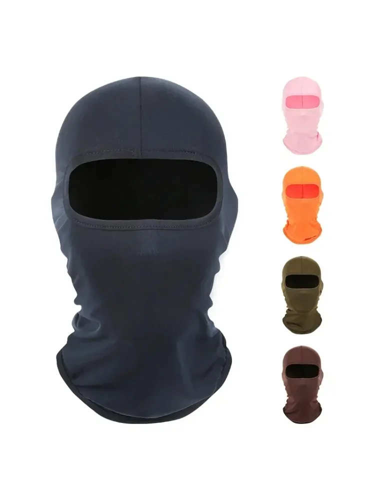 AliExpress Sun Visor Ice Silk Full Face Mask Outdoor Fishing Motorcycle Windproof Ultraviolet Protection Mask Hood Black Balaclava Masque