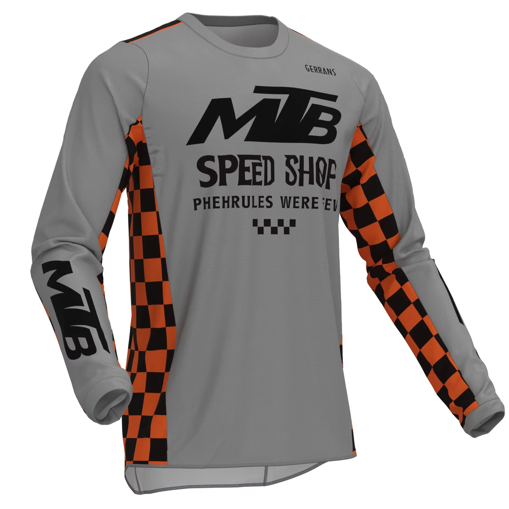 Langarm-Motocross-Trikots für Herren, Downhill-MTB-Mountainbike-Shirts, Offroad-DH-Radsportbekleidung, Familien-Outfits – Detail 9