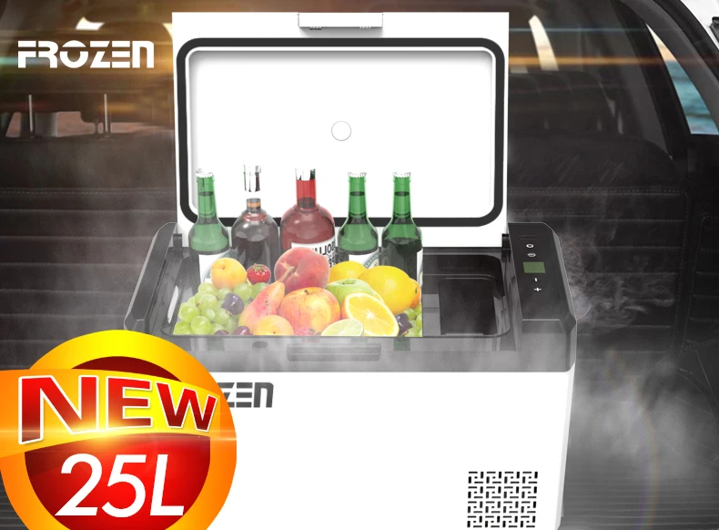 

25L Portable 12v Dc Compressor Mini Car Fridges Freezer Refrigerator Car Freezers for Camping Outdoor caravan Rv