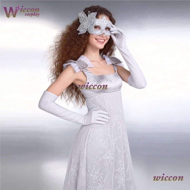 

yESoK TV Bridggertoon Regency Era Sophie Beckett Cosplay Dress Mask Costume Uniform Long Skirt Halloween Carnival Adult Women