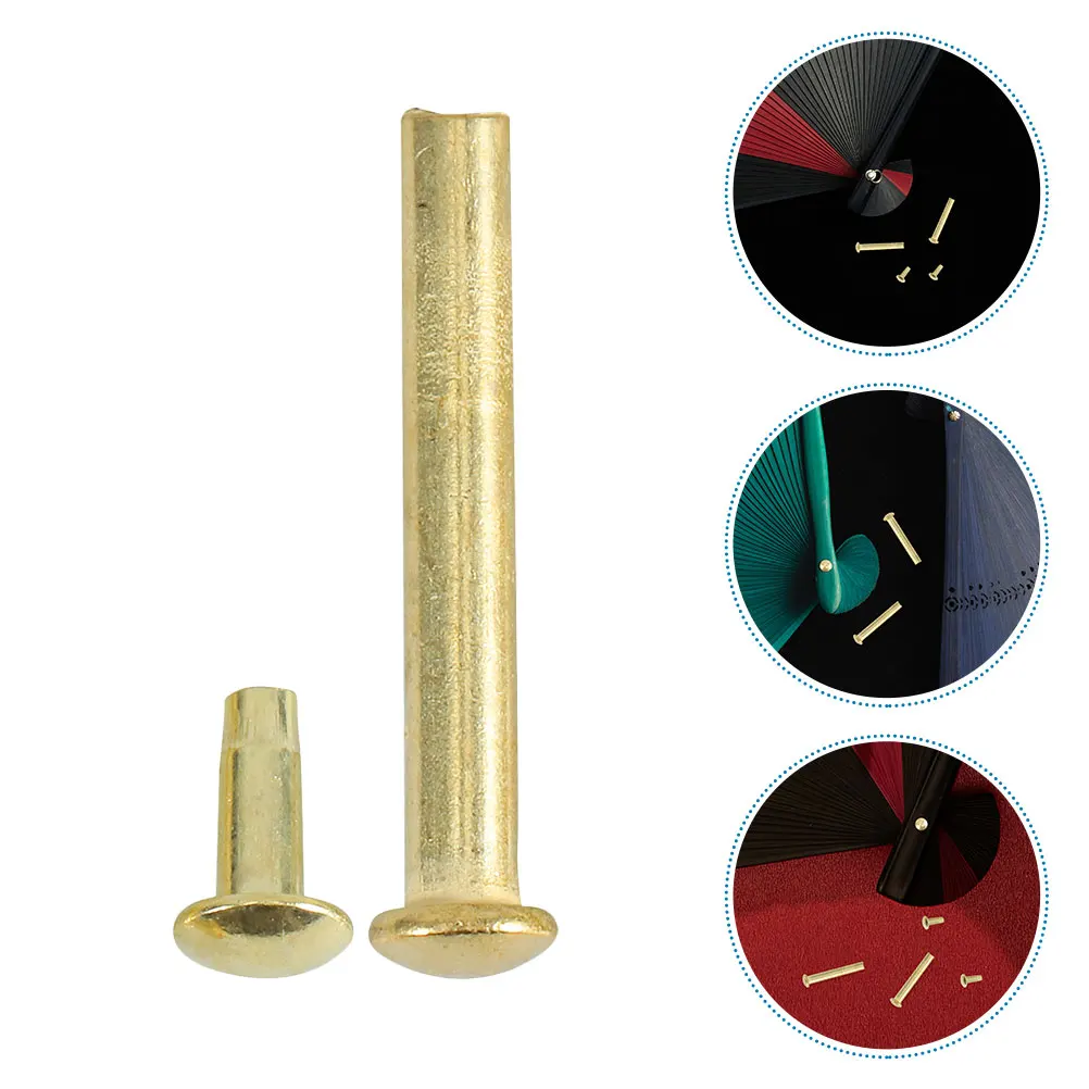 

12 set Folding Replacement Hardware Kit Rivets For Handheld Repair Shaft Fasteners Diy Maintenance Accessories Set Nut Pin