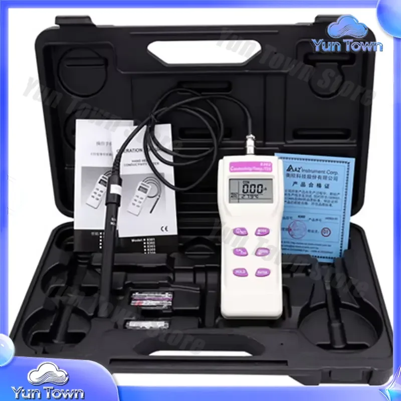 for AZ-8302 AZ8302 Portable Conductivity TDS Meter Water Quality Tester for Testing Total Dissolved Solids and EC in Liquids