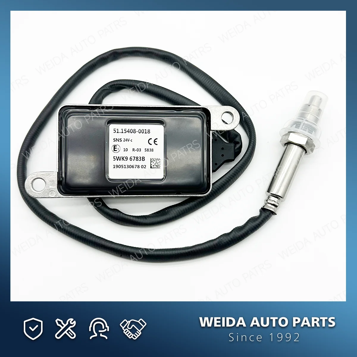 High Quality Chips Nitrogen Nox Oxygen Sensor 5WK96783B For Man Euro6 Trucks 51.15408-0018 51154080018 for NGK Probe