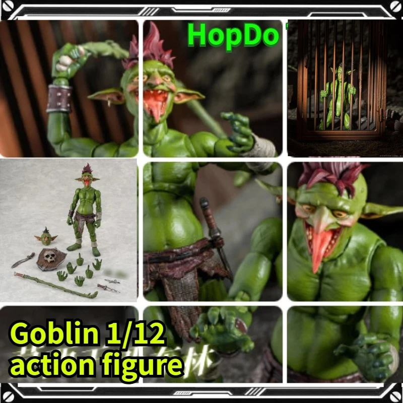 

Оригинальная подвижная фигурка HOPDO TOYS Studio Mohawk Goblin Mohawk 1/12