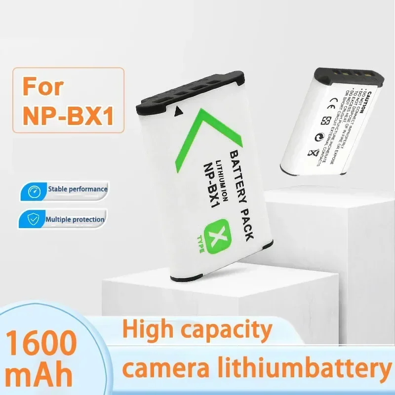 For SONY NP-BX1 1600mAh Battery For Sony FDR-X3000R RX100 AS100V AS300 HX400 HX60 AS50 WX350 AS300V HDR-AS300R FDR-X3000