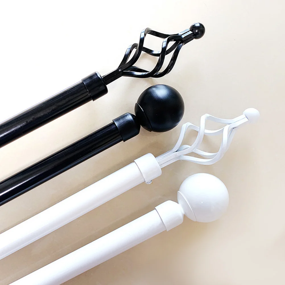 

2pcs Iron Curtain Pole End Caps Creative Decorative Head For Roman Rod Bedroom Living Room Curtain Accessories Home Decor