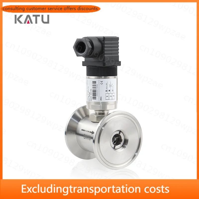 Factory Sale 4-20mA Water Treatment Stainless Steel High Precision FM100 Turbine Flowmeter Sensor