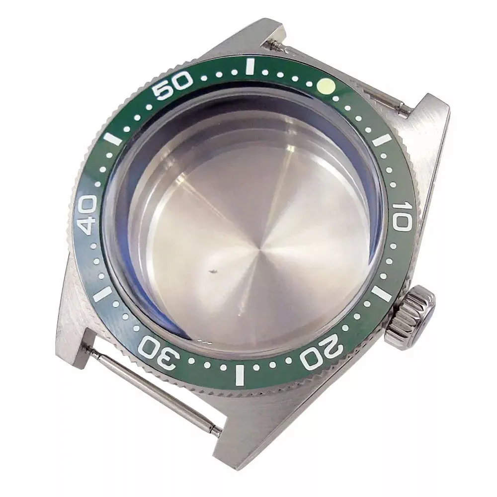 Tandorio 41mm Waterproof 62MAS Diving Watch Case 300m Waterproof Sapphire Crystal Glass For NH34 NH35 NH36 NH38 ETA2824 Movement