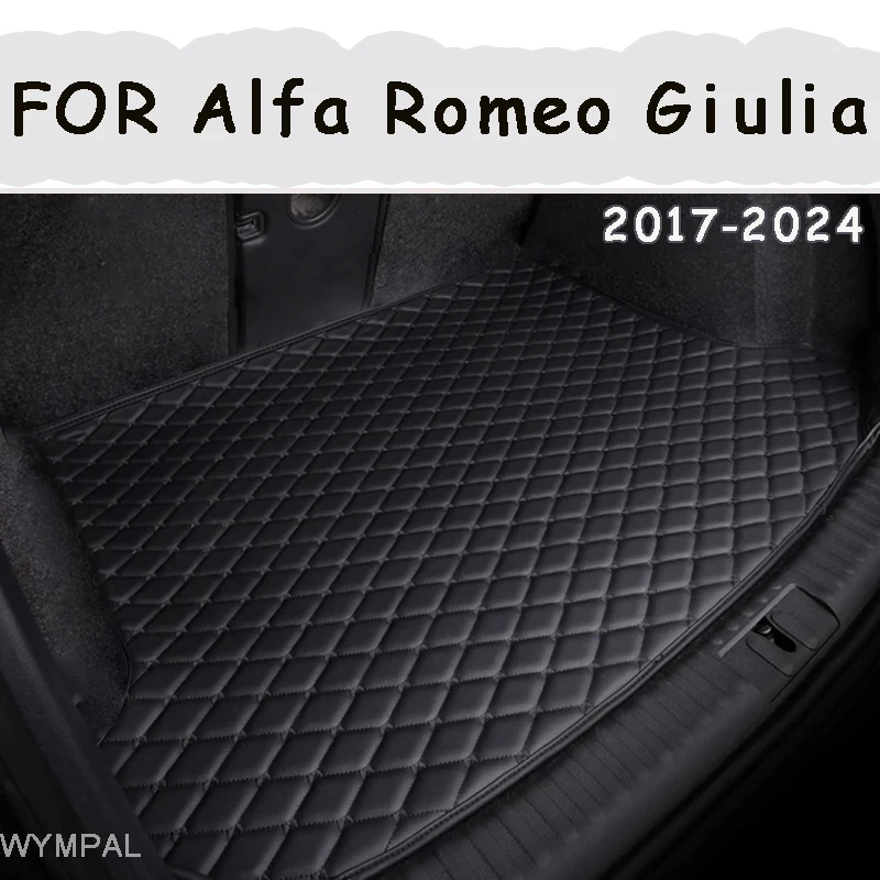 

For Alfa Romeo Giulia 2017 2018 2019 2020 2021 2022 2023 2024 Car floor mats Custom foot Pads automobile carpet cover