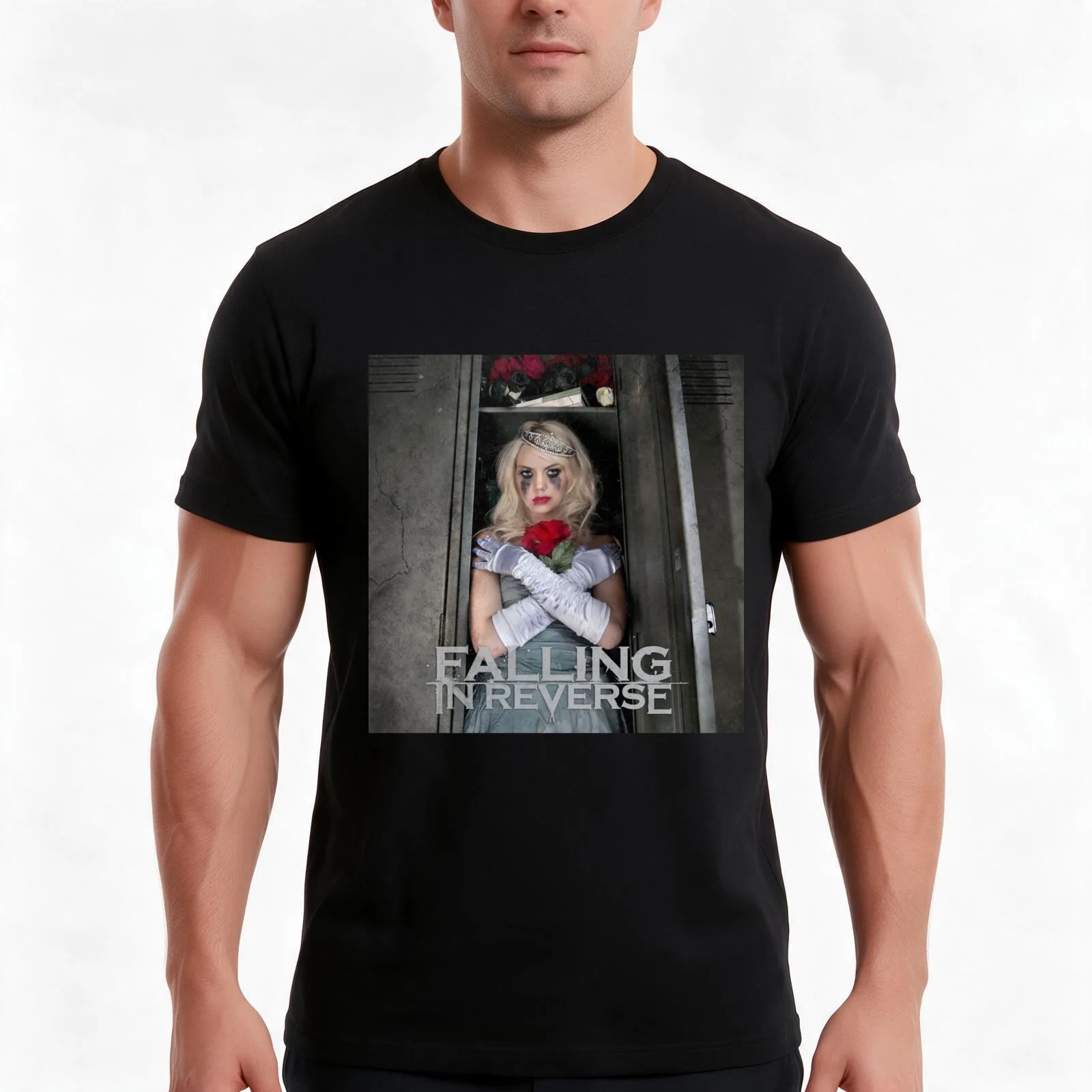 falling in reverse best seller T-Shirt Summer Casual Cotton Tee Oversized Streetwear Tops Vintage Graphic Print 100% Cotton