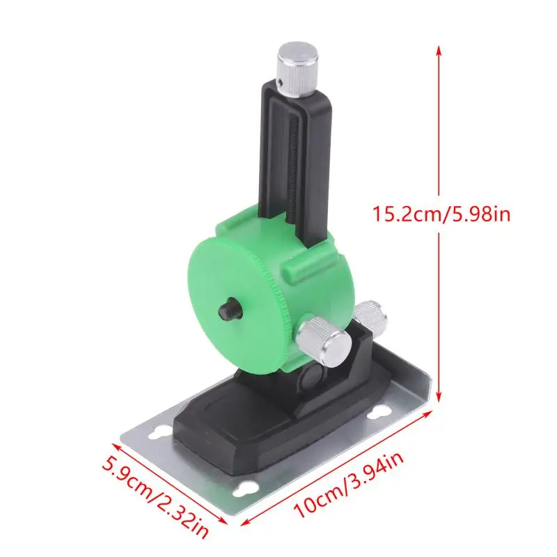 Laser Level Wall Bracket Universal 14 Thread Adjustable Stable WallMounted Platform for DIY Home Improvement