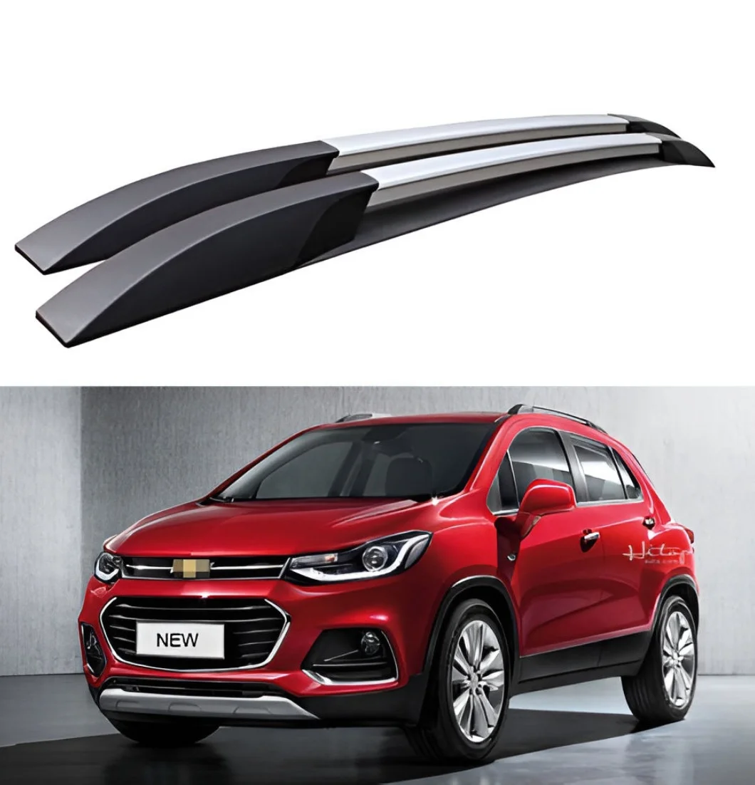 Aluminum Alloy Luggage Cross Bar Car Roof Rack Side Rail Bar Holder for Chevrolet Chevy Trax 2013-2020