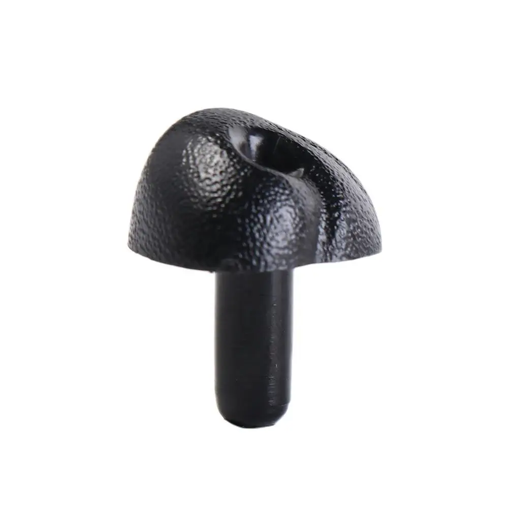 

Plastic Dog Noses Dog Noses for Crafts Plug-in DIY Accessories Noses DIY Accessories 15mm/18mm/21mm Black Animal Nose Amigurumi