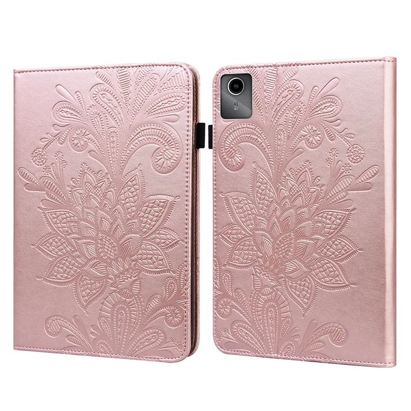 For Lenovo Tab M11 Tablet Case tb330fu tb331fc Embossing Wallet Cover for Etui Lenovo Tab M 11 M11 Case For Xiaoxin Pad 2024