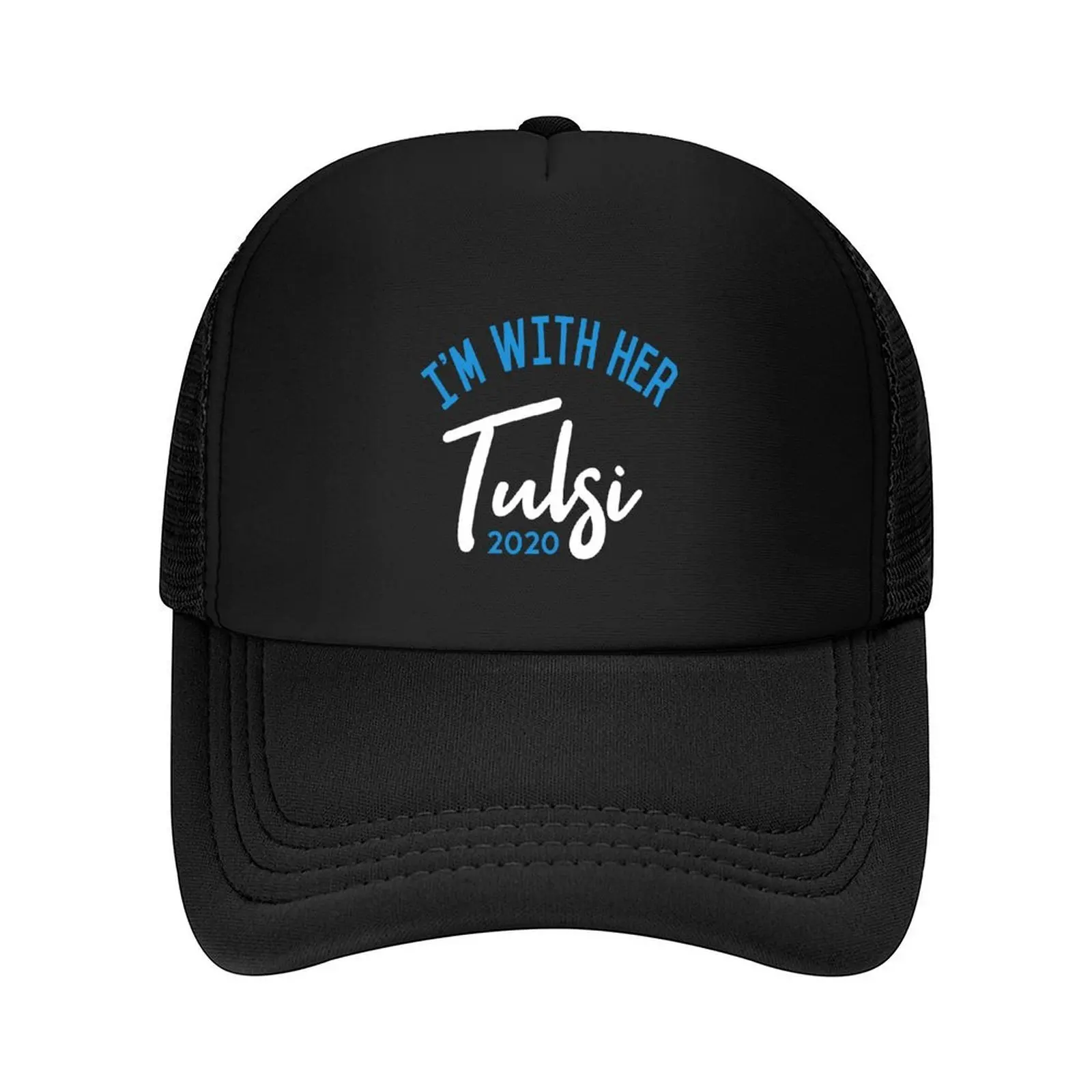 

I'm With Her Tulsi Gabbard 2020 Baseball Cap Bobble Hat fishing caps man fishing hat party Hat Designer Man Women's