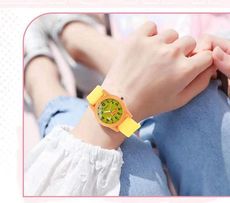 جديد بنين بنات ساعة 30 متر مقاوم للماء كوارتز ساعة أطفال أزرق وردي رقمي للأطفال ساعات رياضية ساعات منبه هدايا