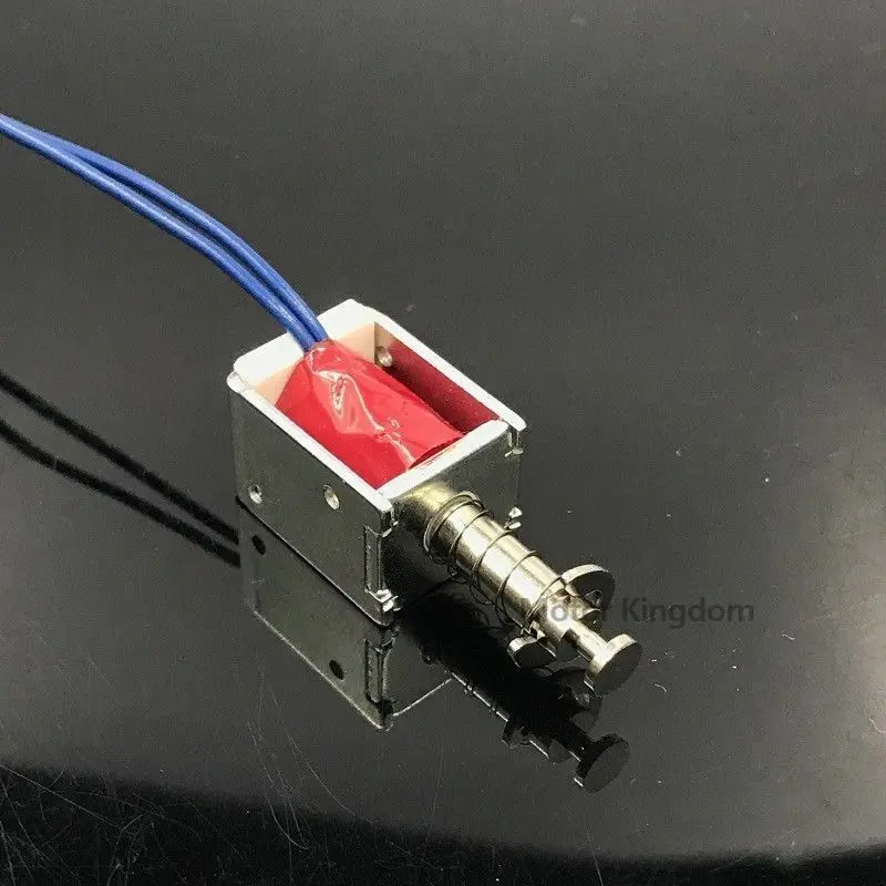 13*15*20mm  Micro mini Block Solenoid Electromagnet ,1520E DC6V-12V Frame Type Suction Type Electromagnet