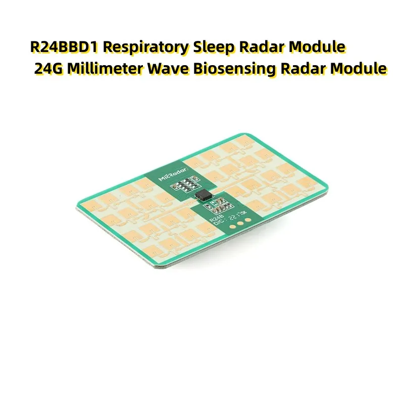 

R24BBD1 Respiratory Sleep Radar Module 24G Millimeter Wave Biosensing Radar Module