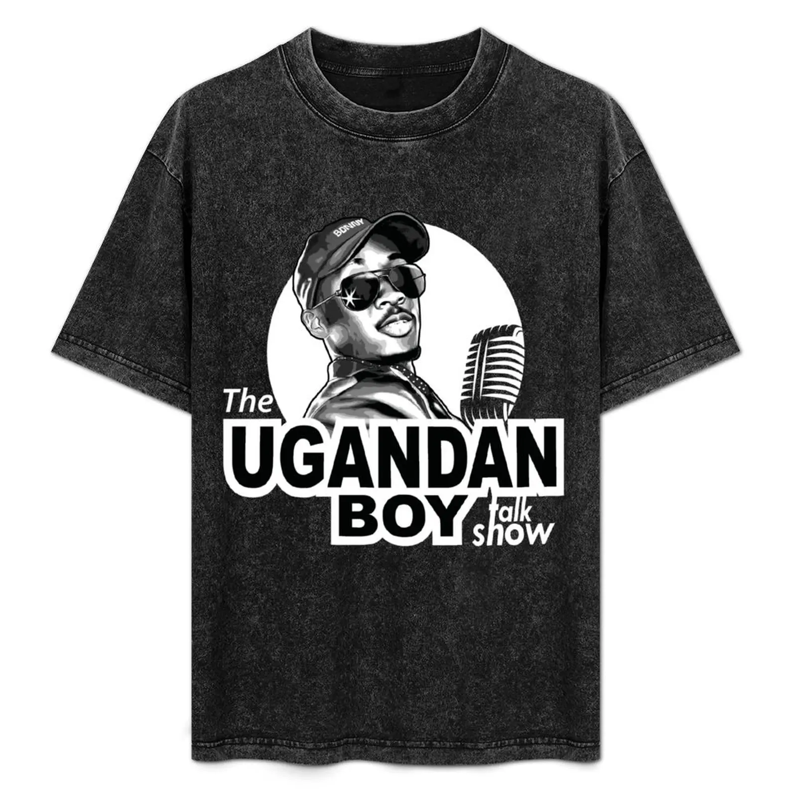 

The Uganda Boy Talk show Merchandise T-Shirt oversized graphic tee gifts for boyfriend summer top mens t shirts casual stylish