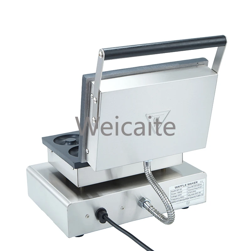 2024 Hot-selling Commercial Aluminum Heating Plate 6-piece Donut Waffle Machine