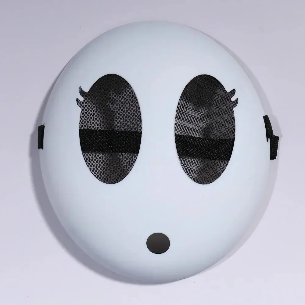 Game Shy Guy Bros Plastick Mask Cosplay Funny Cute Kid Boys Girls Adlut Mask Halloween Carnival Party Costume Props High Quality
