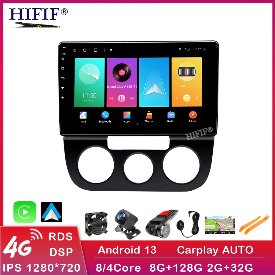 

Android 13 Car Dvd Player navigation For Volkswagen Jetta 5 2005-2010 Car Audio Gps Multimedia Stereo Monitor