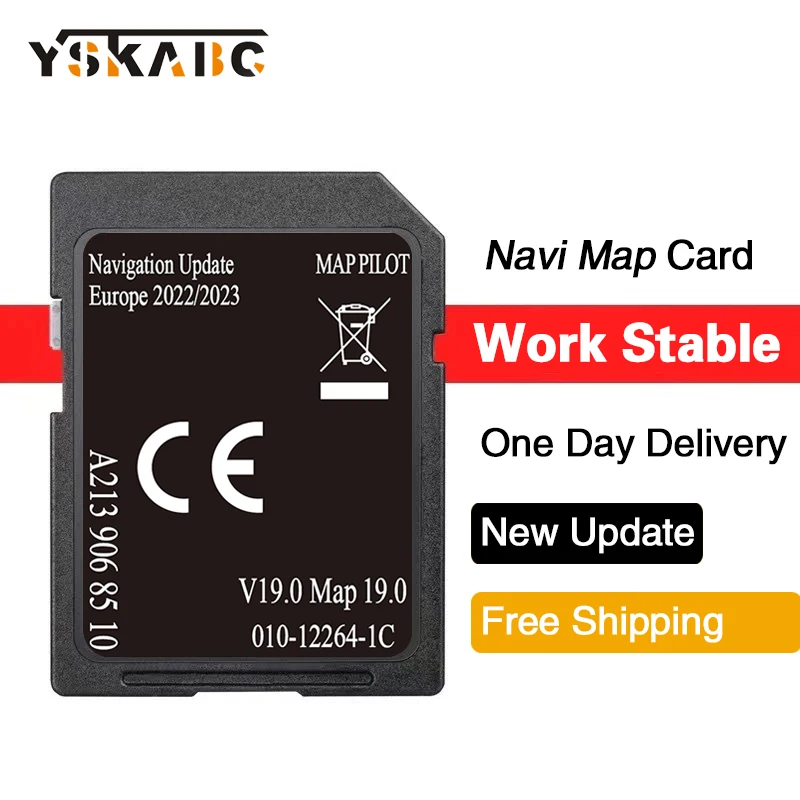 

New 2022 A213 V19 for Mercedes GLC C E V X-CLASS Garmin Map Sat Nav SD Card A2139068510 NTG5 Full Version