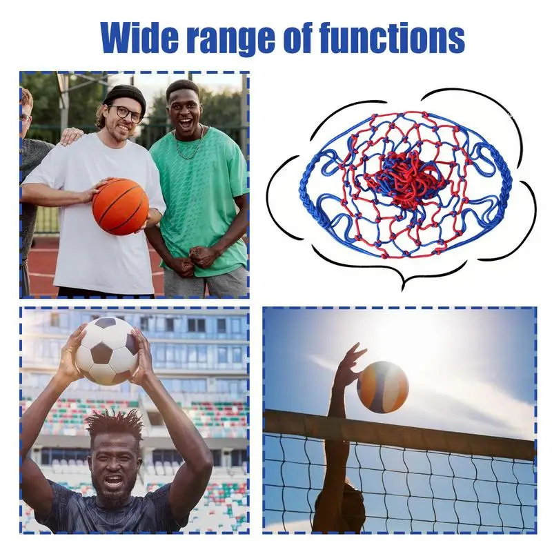 Drawstring Mesh Ball Bags Drawstring Sport Equipment Storage Bag Basketball Mesh Ball Ball Bags Large Soccer Ball Bag