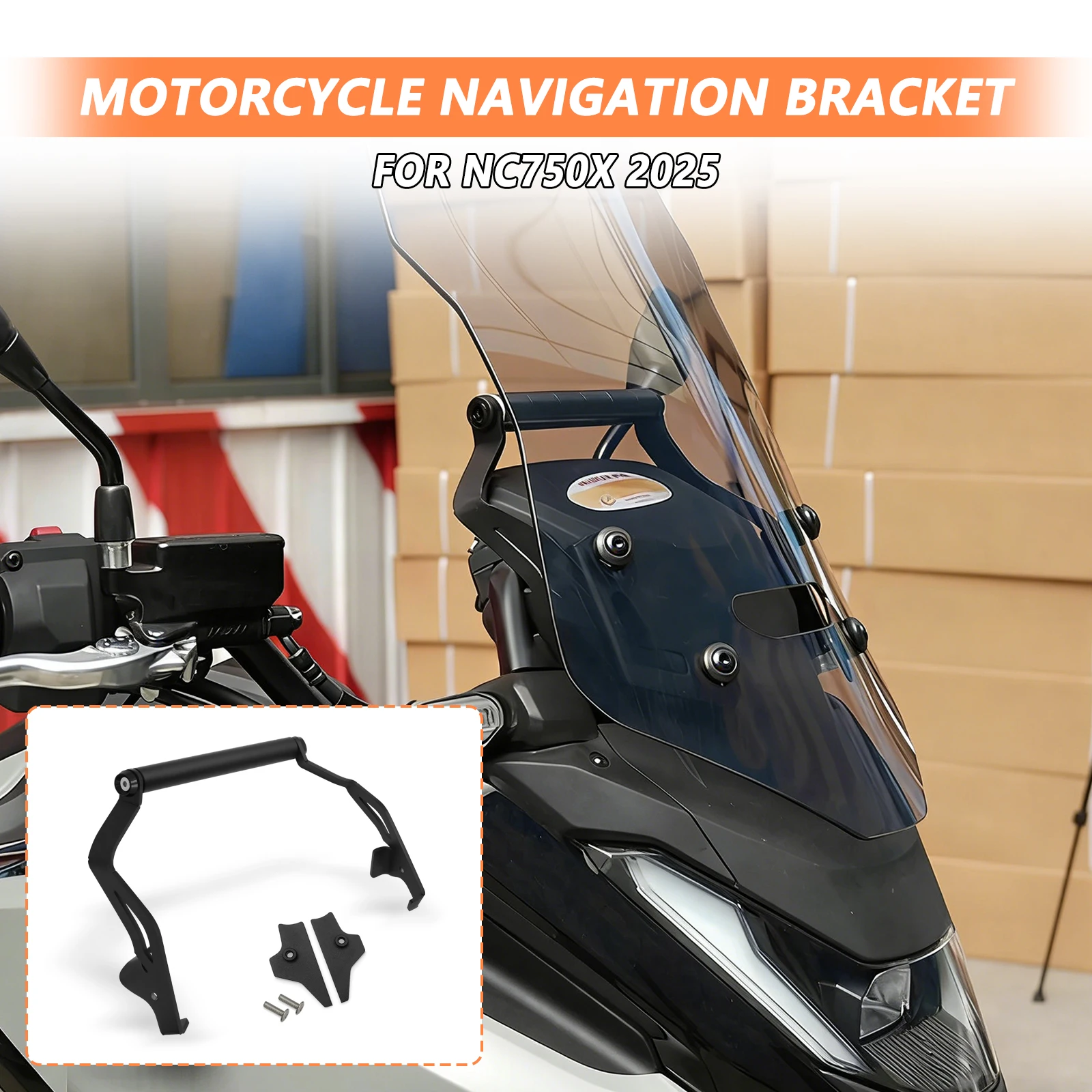 

Мотоциклетный навигационный кронштейн, многофункциональный расширительный кронштейн, модификация, аксессуары для HONDA NC750X 2025