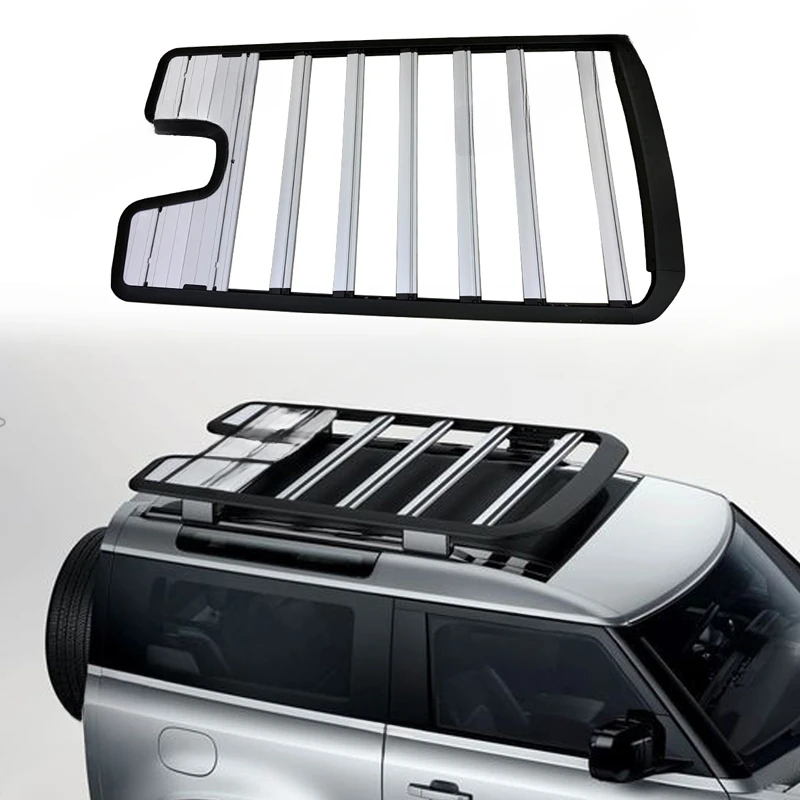 High Quality 4x4 Roof Cargo Platform Rack Fit Defender L663 2020-2024
